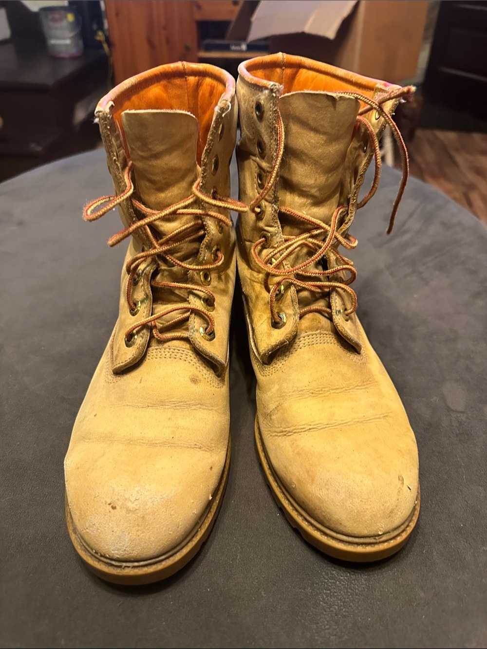 Timberland Wheat Lace-Up Men's Work Boots